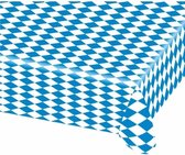 Oktoberfest - 3x Beieren/Oktoberfest tafelkleden blauw wit 80 x 260 cm