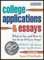 College Applications and Essays