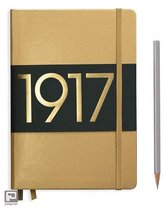 Leuchtturm1917 notitieboekje limited edition medium A5 dotted metallic goud