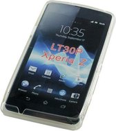 TPU Case voor Sony Xperia Z S-Curve transparent