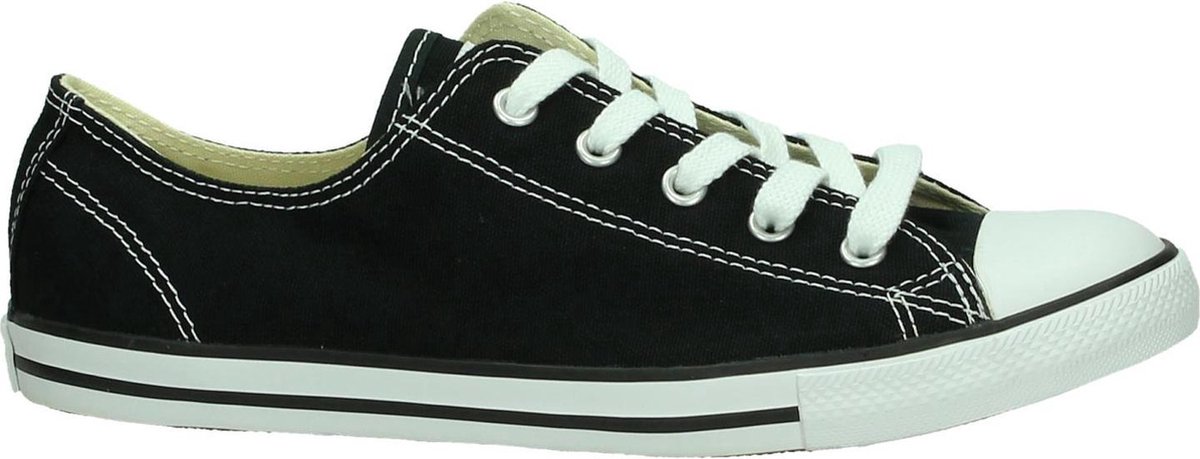 Converse As dainty ox Sneakers Dames Zwart