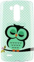 LG Optimus G3 - hoes, cover, case - TPU - Owl