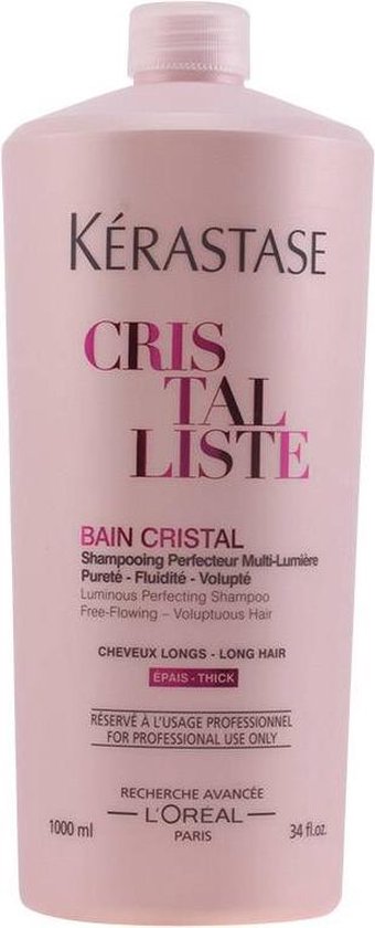 Kerastase CRISTALLISTE bain cristal - shampoo - cheveux longs-epais 1000ml  | bol.com