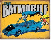 Retro Batman Wandbord 'Batmobile' - Metaal - 30 x 40 cm