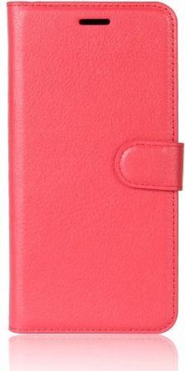 Book Case - Geschikt voor Samsung Galaxy J7 (2017) Hoesje - Rood