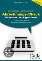 Abrechnungs-Check für Mieter und Eigentümer