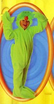 Carnaval kostuum  kinderkostuum Hoobs - Jim Henson groen 3-5 jaar