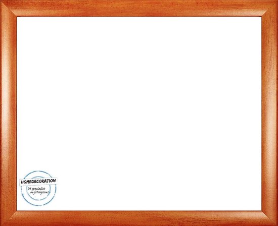 Homedecoration Colorado – Fotokader – Fotomaat – 26 x 76 cm – Oranje geborsteld