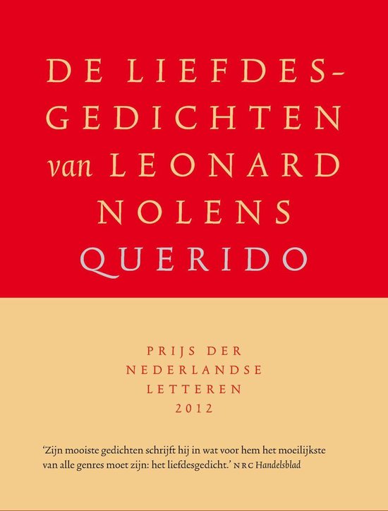 De liefdesgedichten van Leonard Nolens - cover