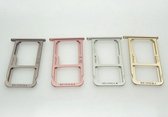 Simkaart Houder en MicoSD kaart Houder voor Huawei P9 / P9 Plus - Grijs