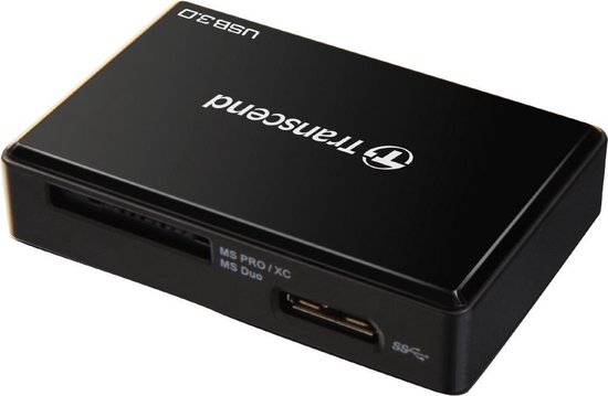 Multi Card Reader USB 3.0 Black - Transcend