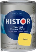 Histor Perfect Finish Muurverf Mat 1 liter - Appel