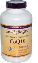 CoQ10 (Kaneka Q10), 200 mg (150 Softgels) - Healthy Origins