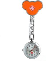 Verpleegster horloge mickey oranje