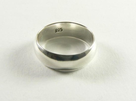 Toestemming peddelen behalve voor Gladde zilveren ring voor duim of grote vinger | bol.com