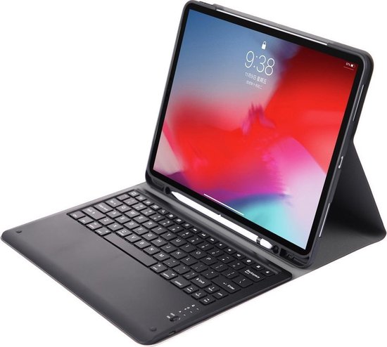 Apple iPad Pro 12.9 2018 Bluetooth Keyboard Cover met Pen Slot - zwart |  bol.com