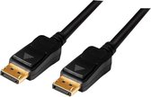 LogiLink CV0114 DisplayPort kabel 20 m Zwart