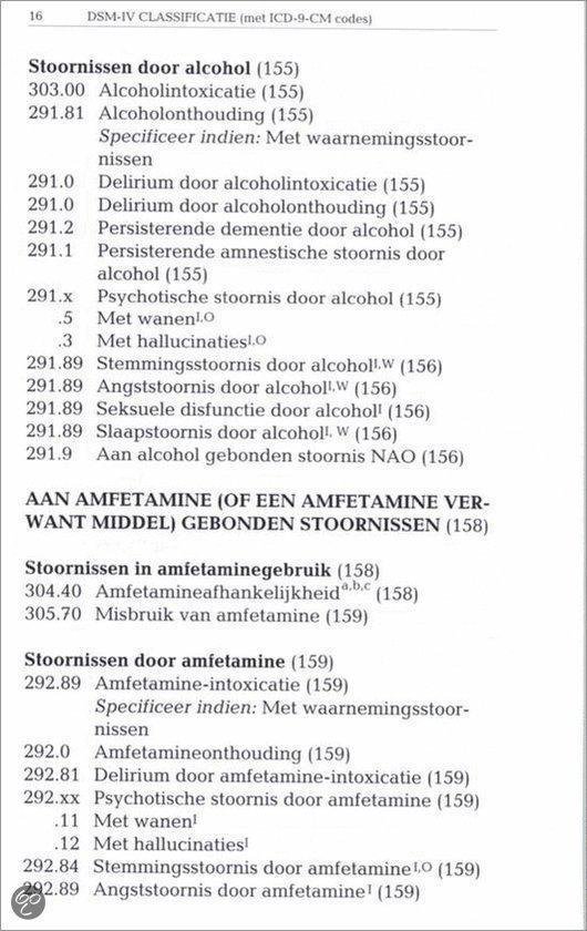 dsm 5 codes