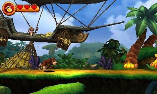 Donkey Kong Country Returns 3D /3DS - Nintendo