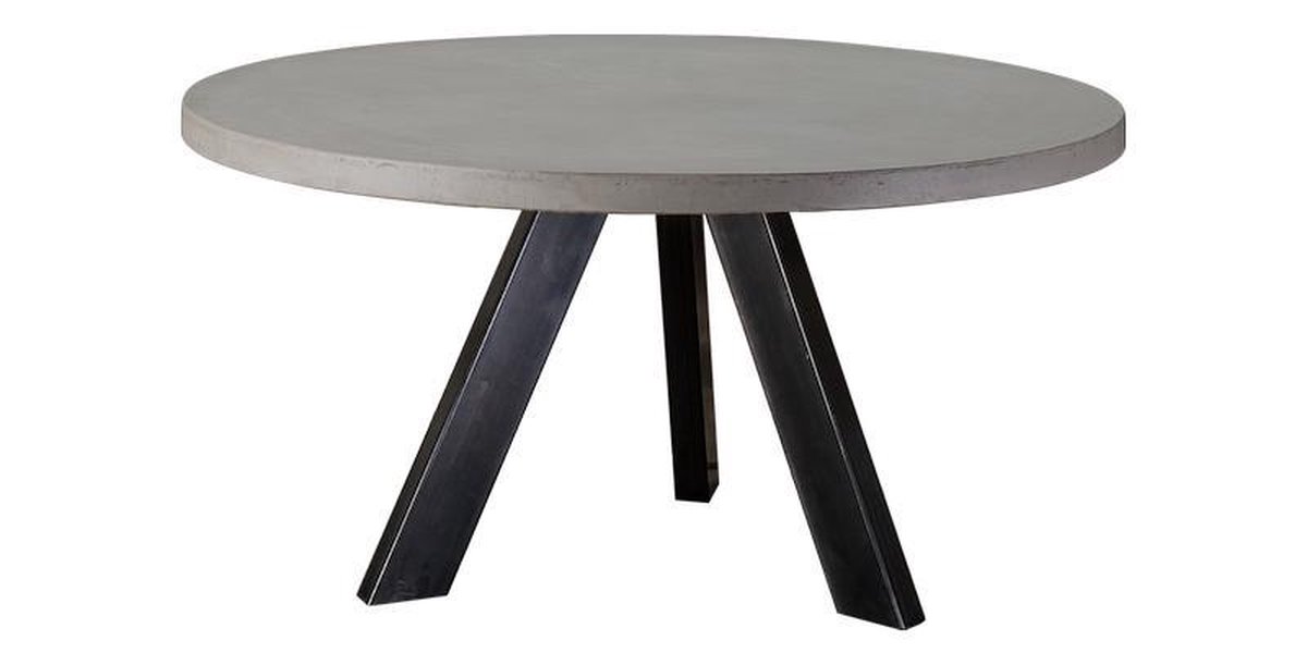 Table du Sud Beton ronde tafel V 150 cm