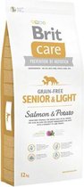Brit Care Grain Free Senior & Light Saumon & Pomme de terre 12kg