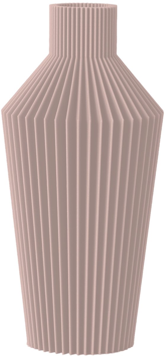 Layvo Nylas Vaas - Bloesem - 20 cm - droogbloemen vaas - japandi - gerecycled plastic