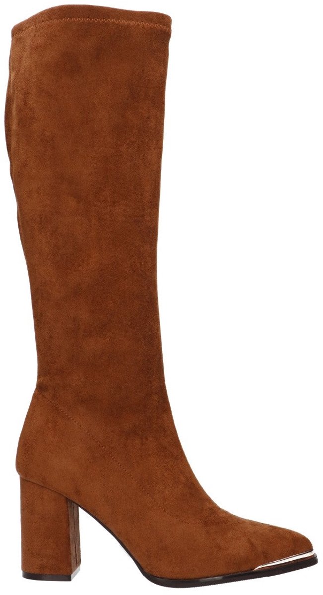 La Strada Hoge Laarzen Camel - Damesschoenen - Maat - 40