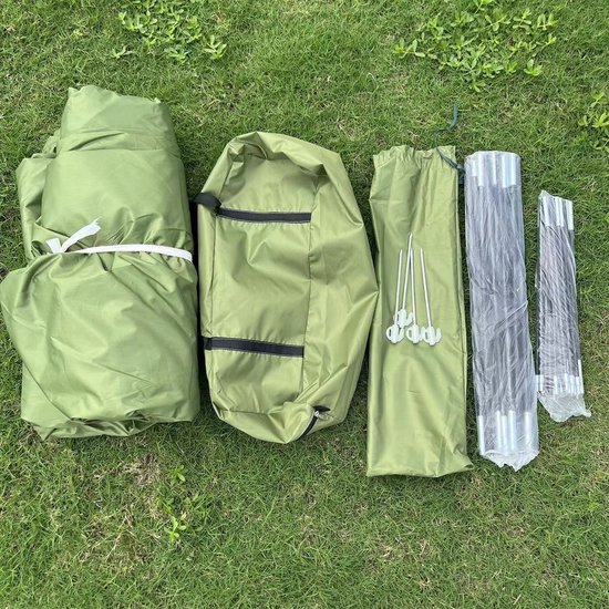 Boogvormige achterklep tent, SUV kampeertent met PU en zilvercoating, waterdicht 2000-3000mm — afbeelding 5
