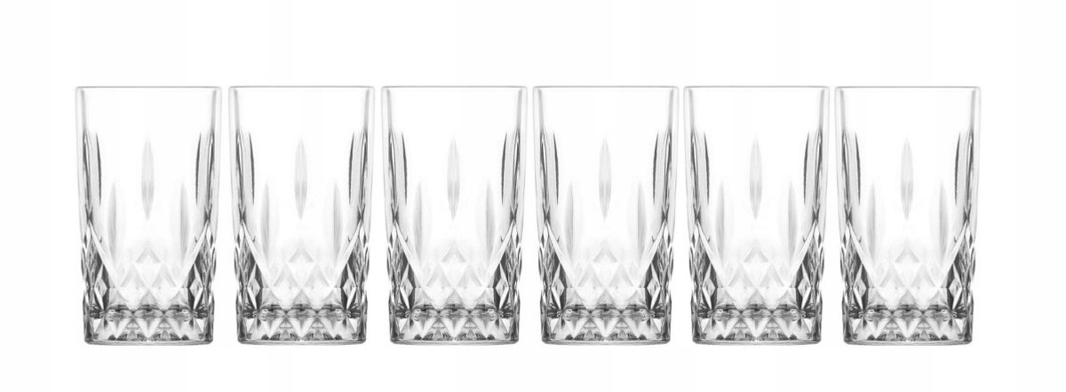 Set van 6 Retro Likeurglazen - 104ml - Sierlijk Glaswerk