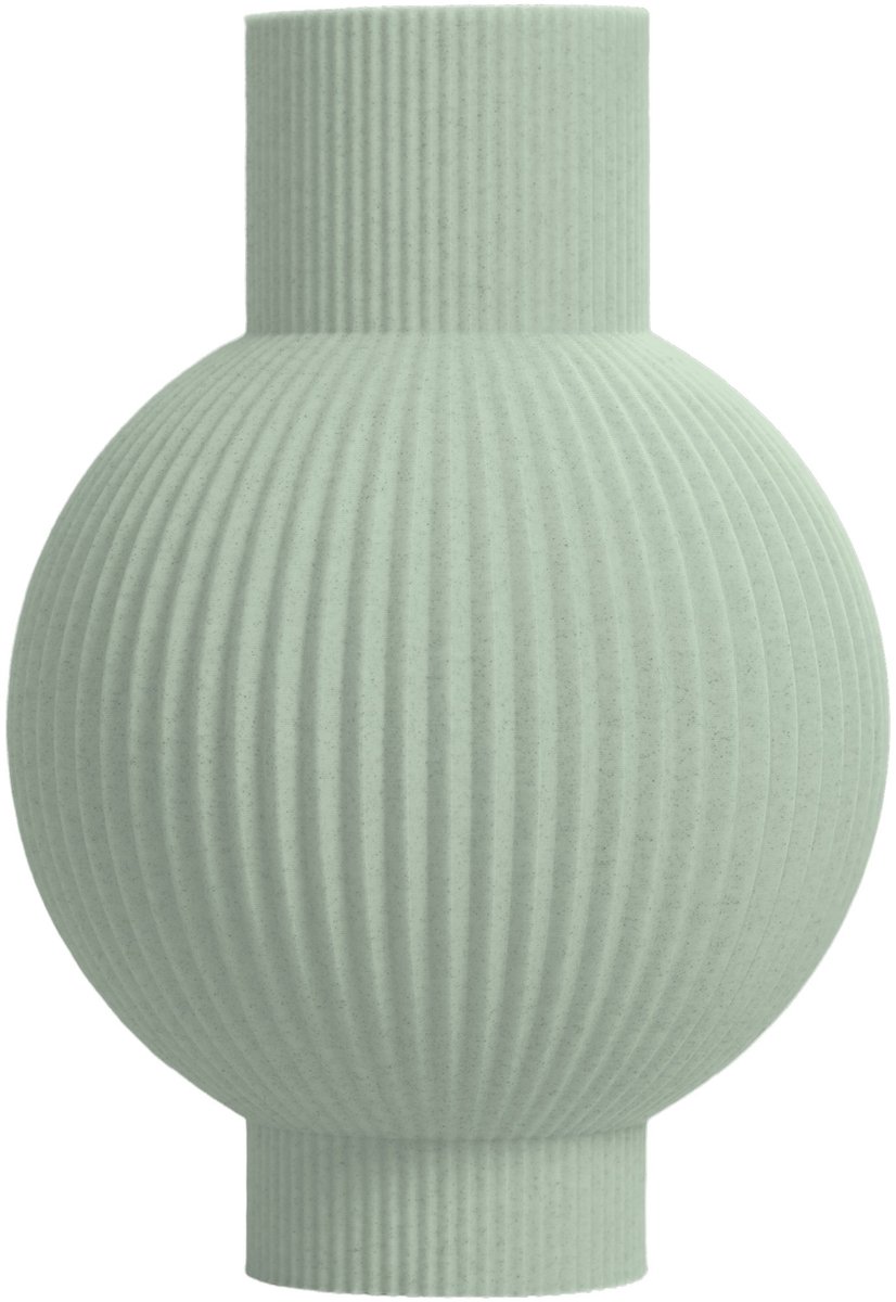 Layvo Varen Vaas - Salie - 25 cm - droogbloemen vaas - moderne vaas - gerecycled plastic