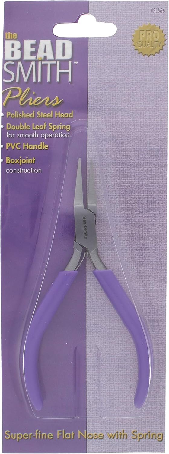 Purple Handle Flat Nose Pliers — afbeelding 5