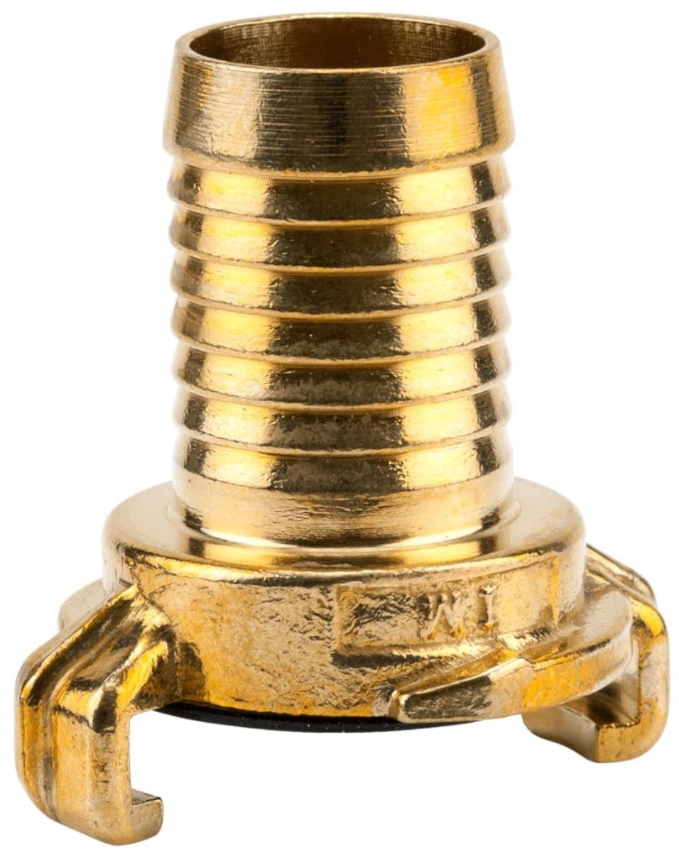 Messing Slangaansluiting voor Snelkoppeling - Voor 25 mm Hoses