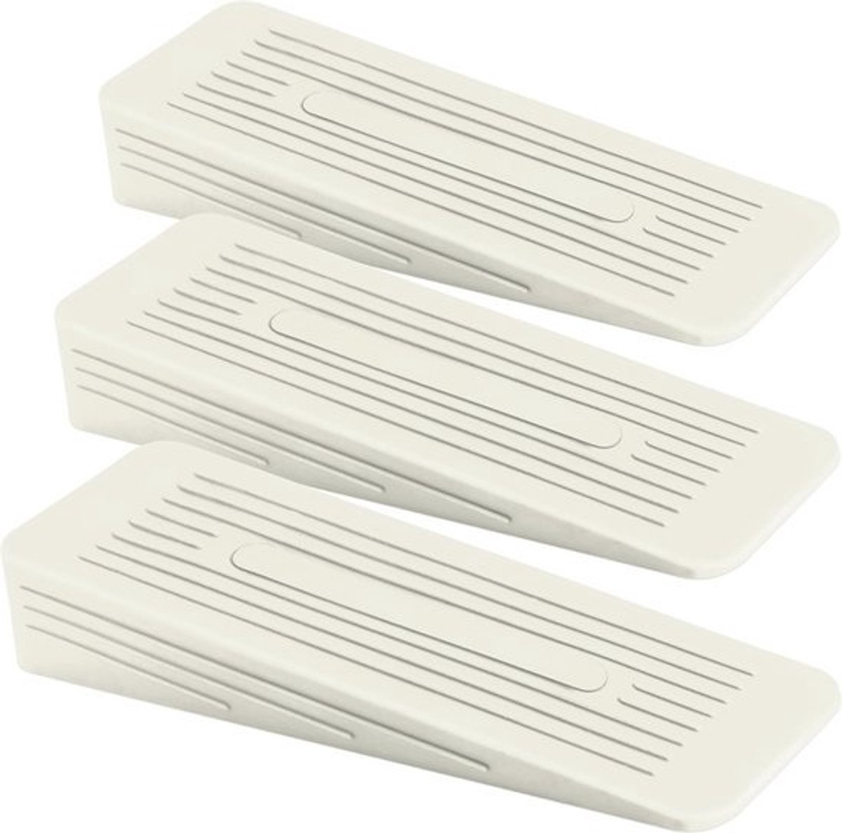 3-pack antislip rubberen deurstoppers voor de vloer – duurzaam en heavy duty | voor elke ondergrond