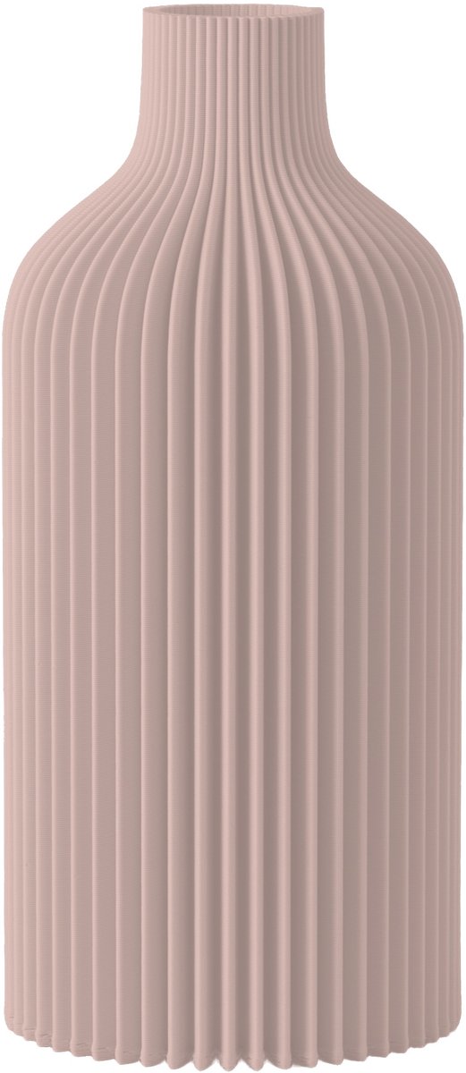 Layvo Evren Vaas - Bloesem - 25 cm - droogbloemen vaas - organische vaas - gerecycled plastic