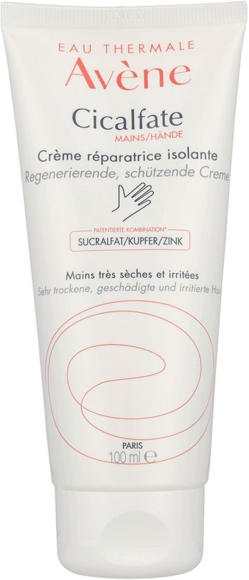Avène Cicalfate handcrème: regenererende, schützende crème, 100 ml.