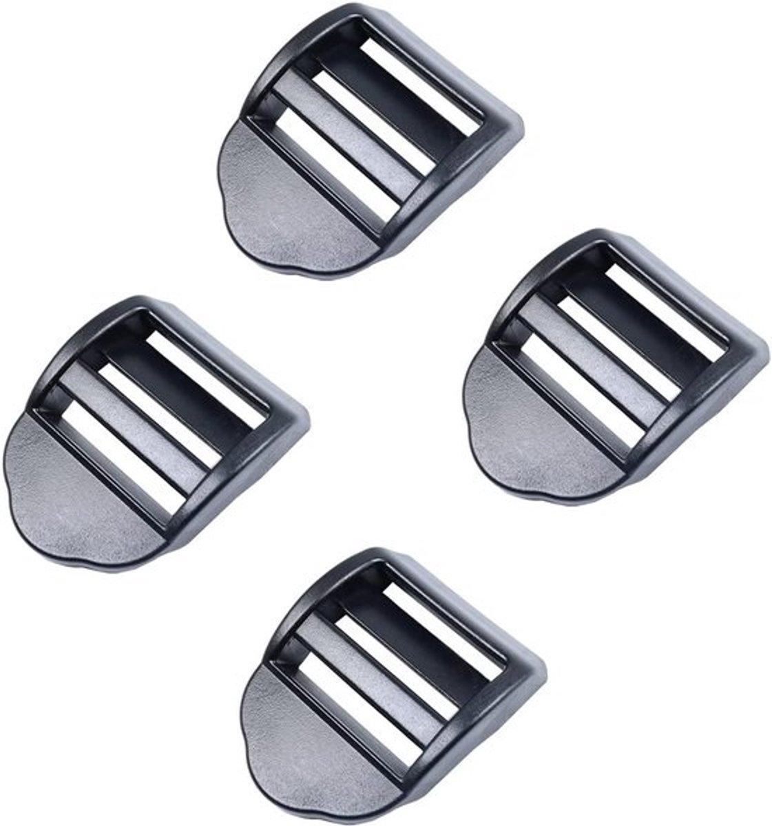 Verstelbare ladderslot-slider 20 mm, 25 mm, 32 mm, 38 mm, 50 mm - Kunststof ladderversteller voor rugzakken en riemen