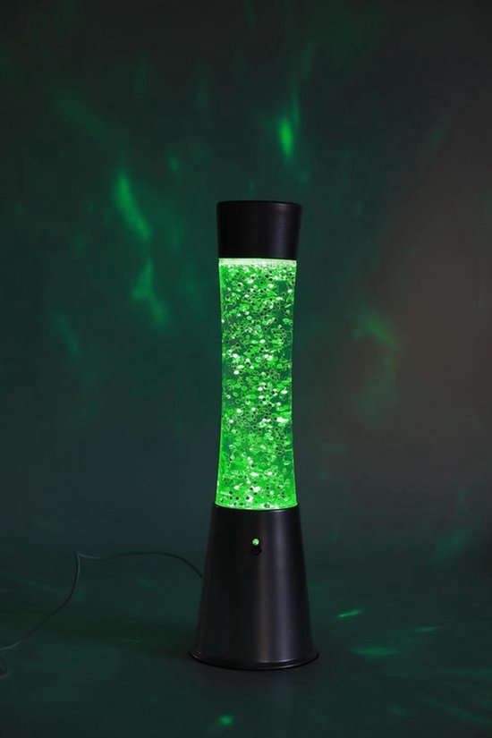 Lavalamp Retro - Jaren 60 Design - 40 cm - Glas met Was en Vloeistof — afbeelding 3