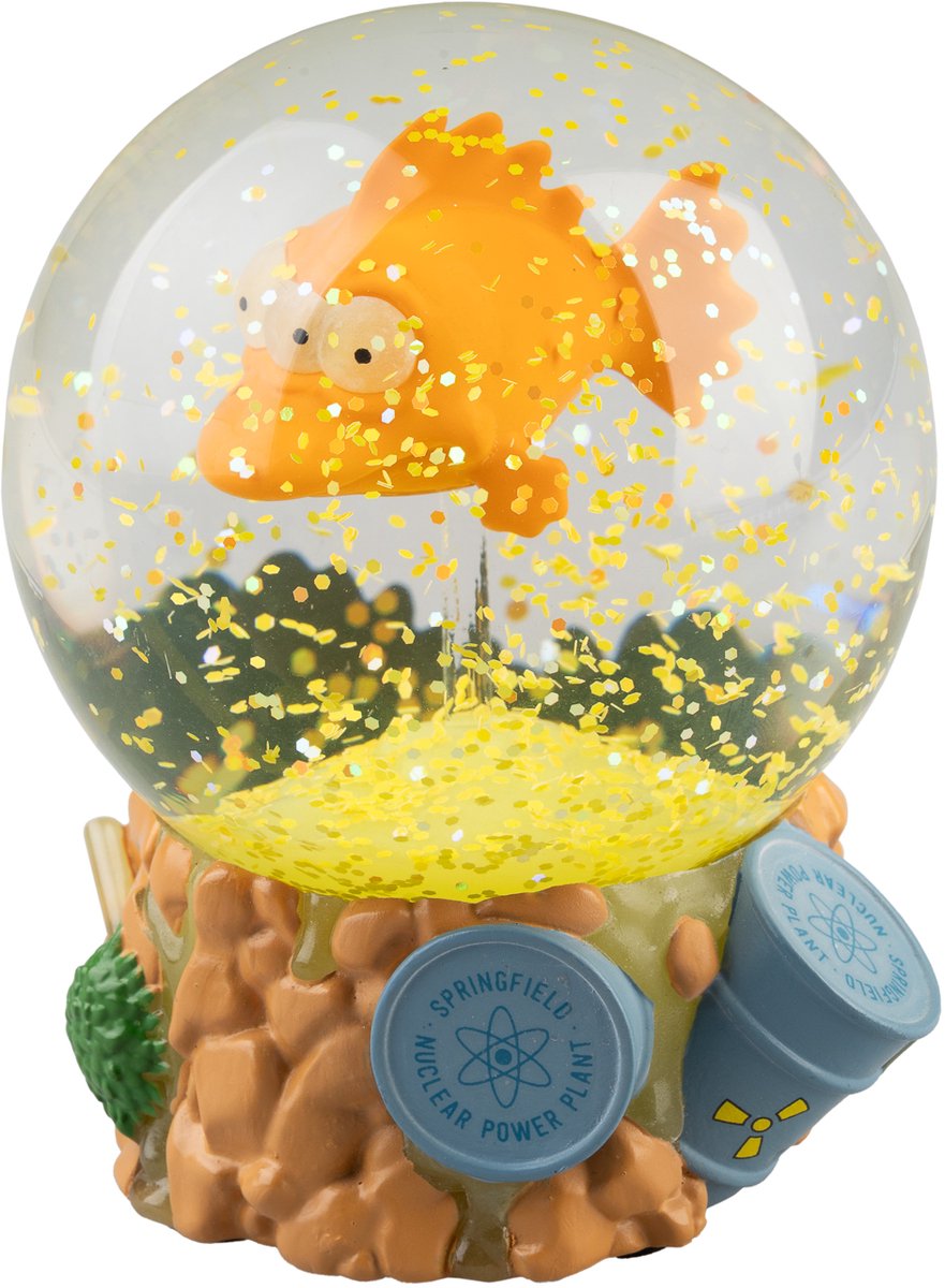 Grupo Erik The Simpsons - Blinky The Three Eyed Fish Snow Globe Beeld/figuur - Multicolours