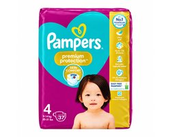 Pampers Premium Protection Maat 4 - 37 Luiers