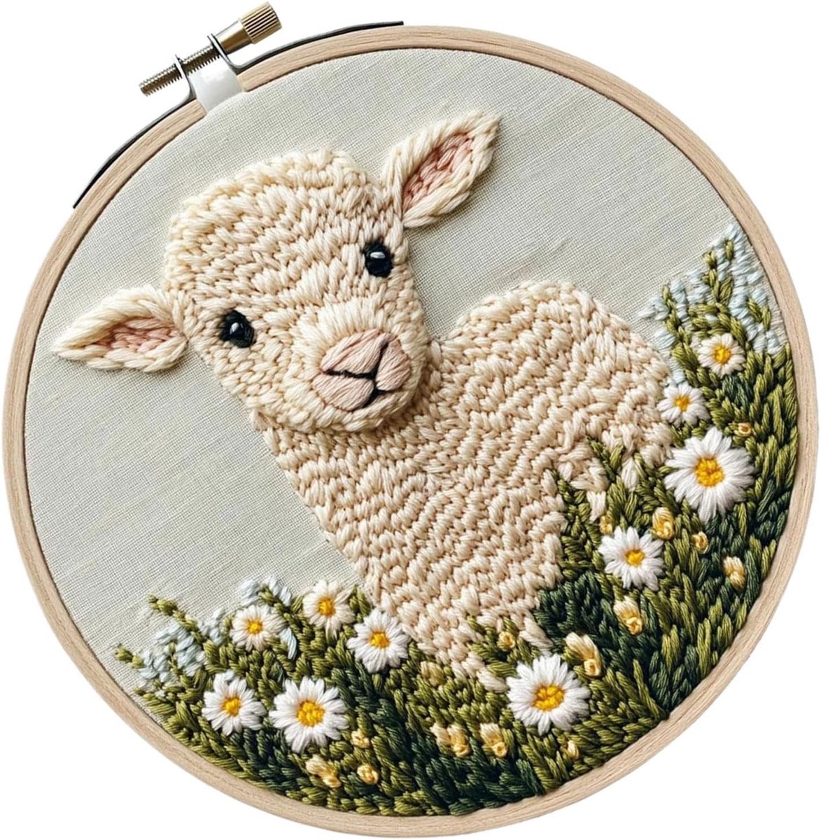 Vuistnaalden, naalden voor beginners, schapennaald voor moeder - knutselgereedschapsset, kunstprojecten met stofdraad voor add