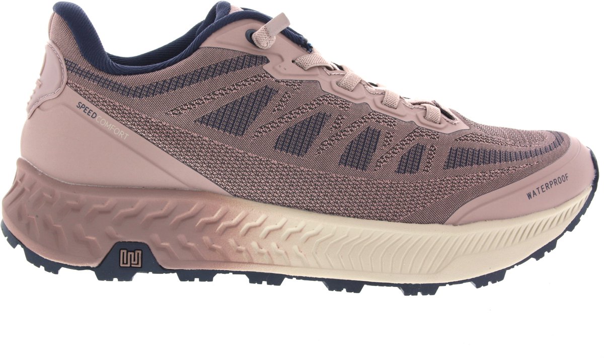 Dames Wandelschoenen Waldlaufer H-milli 545951 Rose Roze