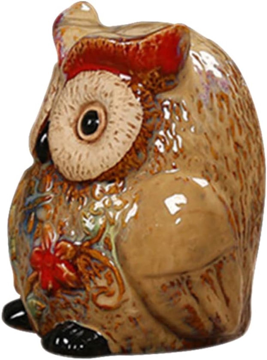 Cartoon Uil Spaarpot Decoratieve Muntbank Verandermunt Organisator Voor Thuis Cadeau