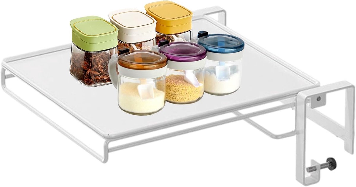 Inklapbare wandtafel, werktafel, inschuifbaar, hulptafel voor keuken, kantoor, wasruimte, slaapkamer