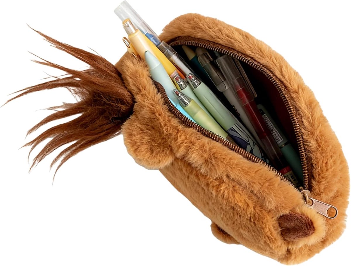 Briefpapier Case Pouch, Bruin, Raadpleeg de beschrijving, Unisex