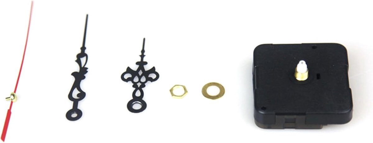 Klok Mechanisme Vervangen Vervangingsmechanisme van Precieze Stille Wandklok voor Reparatiebeperkingen (Spring seconden)