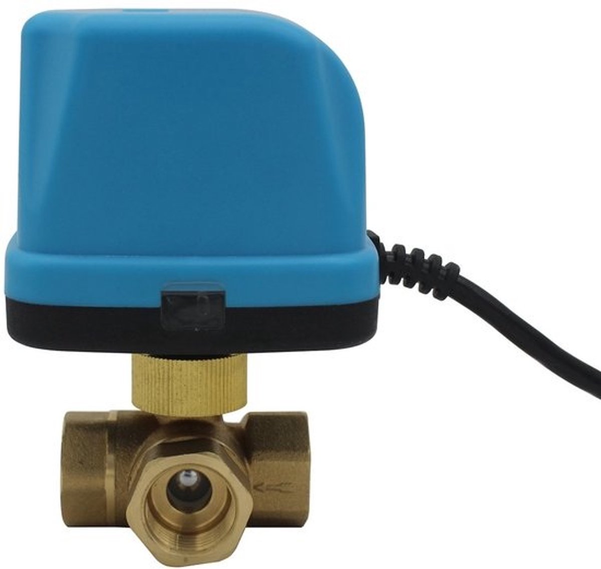 Solidchoice - elektrische 3-weg-kogelklep, voor DC 5V, 12V en 24V