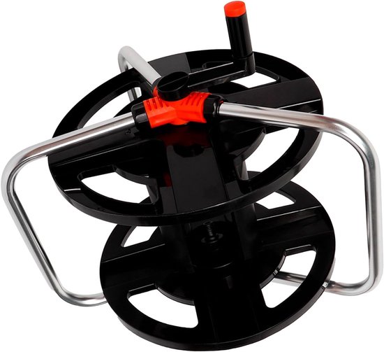 Waterpijpopbergrek met Opvouwbare Handgreep, 35 M Slanghaspel — afbeelding 4