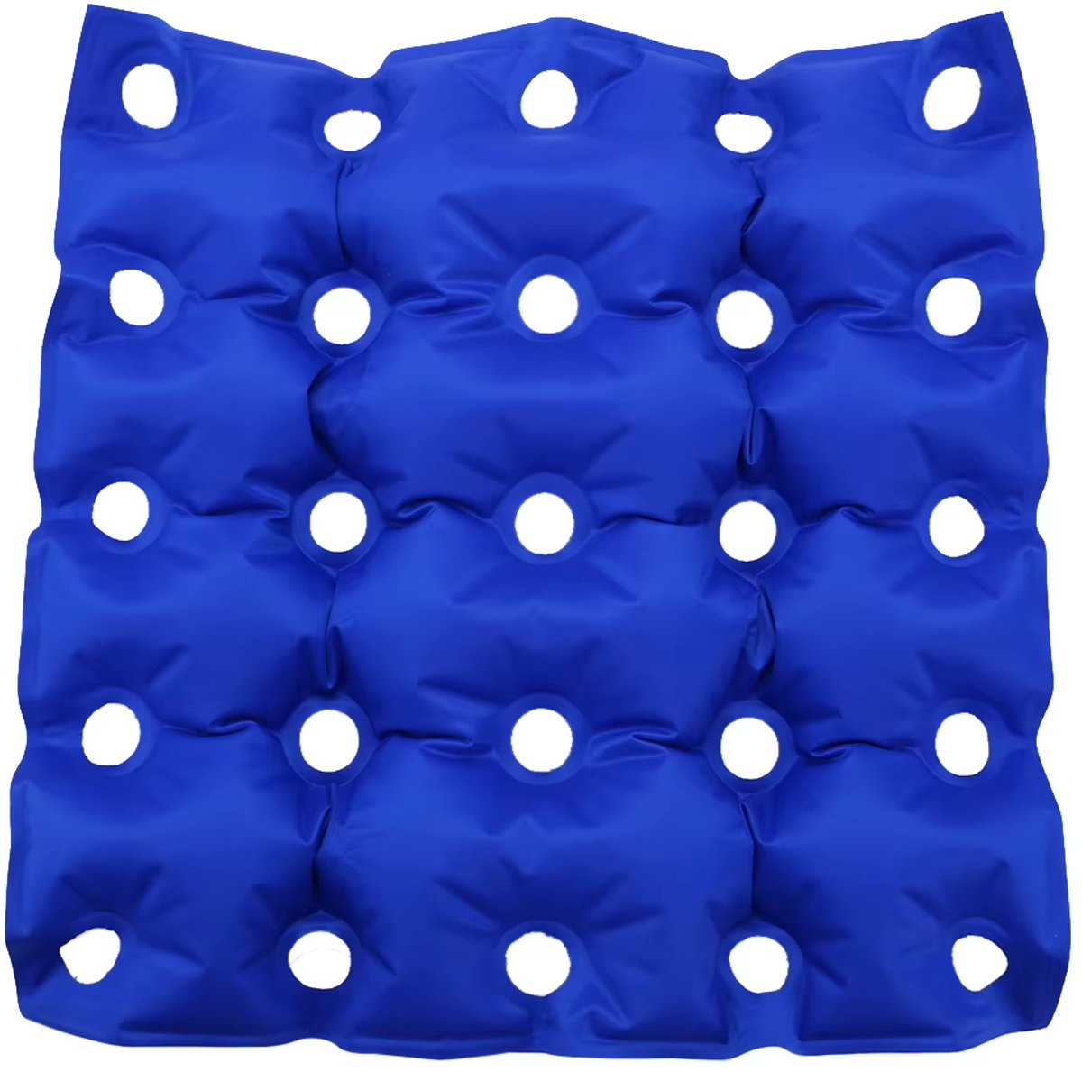 rimmo Comfortabel Zitkussen voor Ouderen – Drukverlagend Zitkussen voor Rolstoel en Stoel – Ergonomisch Zitcomfort voor Fauteuil, Stoel en Bed Blauw