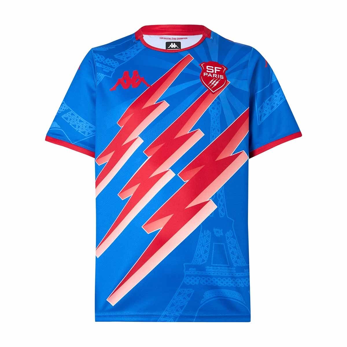 Maillot Replica Extérieur Junior Stade Français Paris 2025/26 Blauw