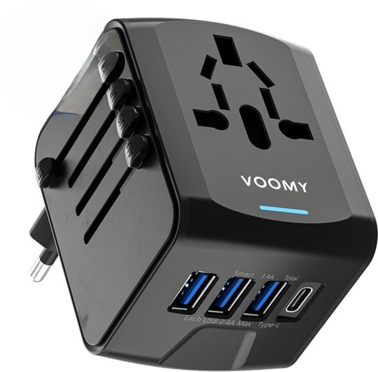Voomy Reisstekker 230+ landen